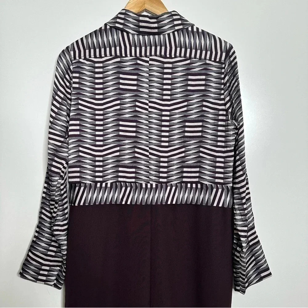 Piazza Sempione Wool Blend Long Sleeve Dress Size EU 40 - Picture 10 of 14